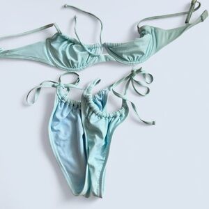 Light Blue Bikini Set